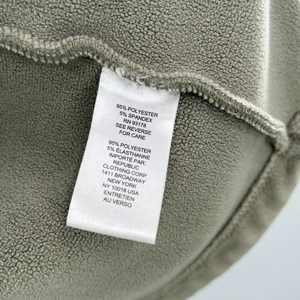 Elie Tahari sage green corduroy cropped trucker chore jacket boxy fit SOFT L - Picture 6 of 9
